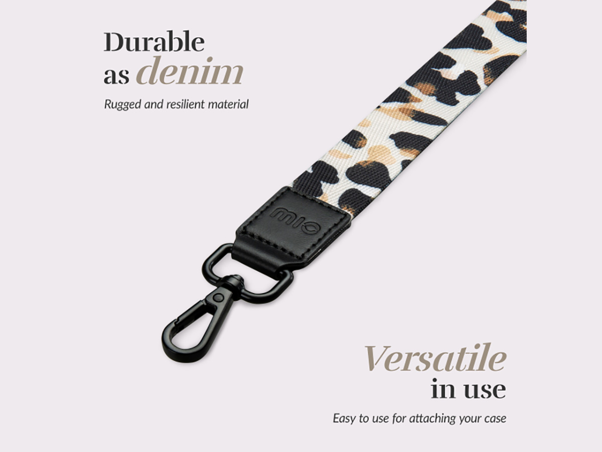 MIO Lanyard Leopard - Universeel Smartphone Nekkoord