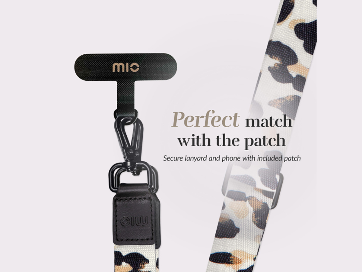 MIO Lanyard Leopard - Universeel Smartphone Nekkoord