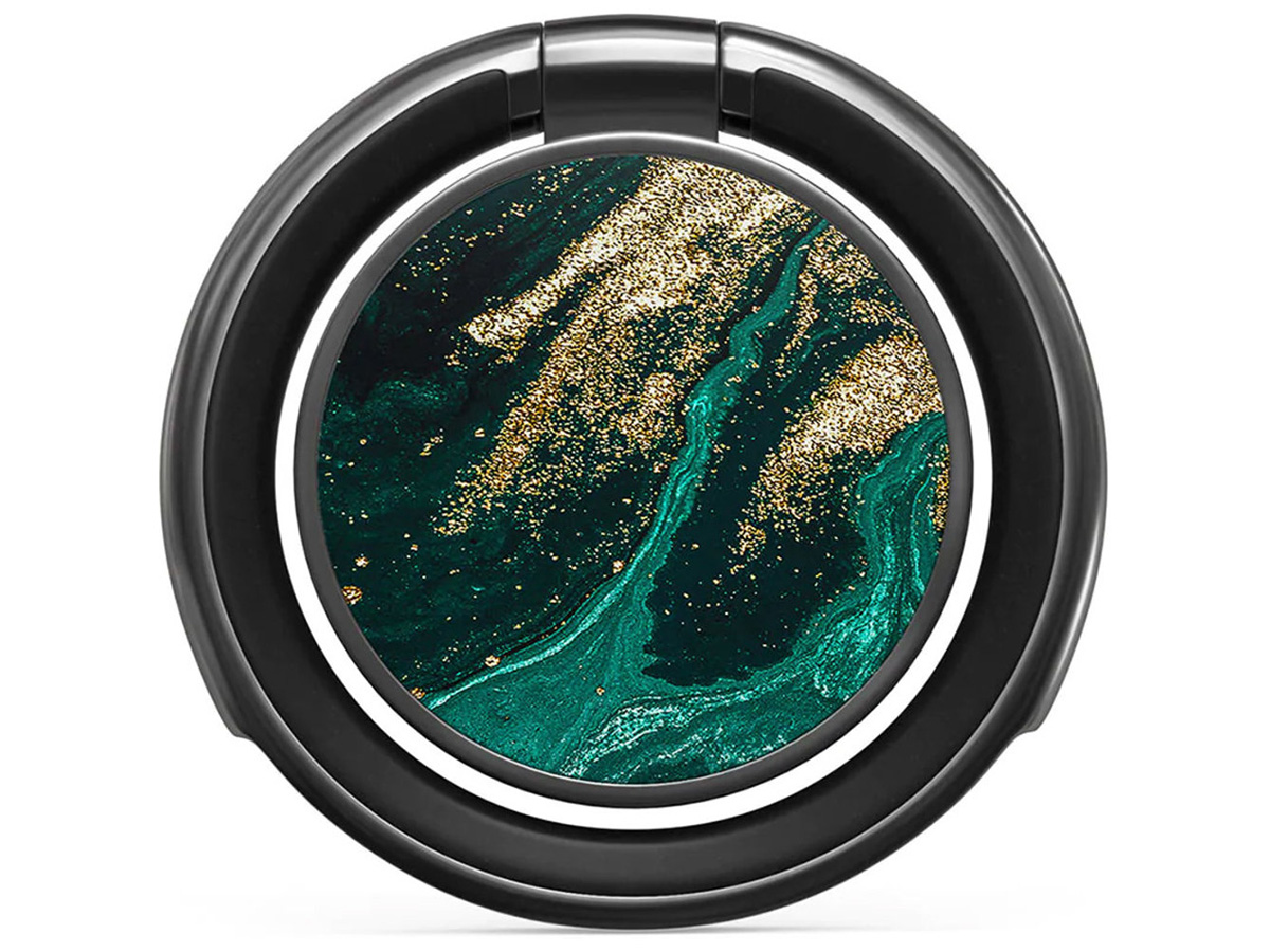 Burga Phone Ring Holder Emerald Pool - Smartphone Ring en Stand