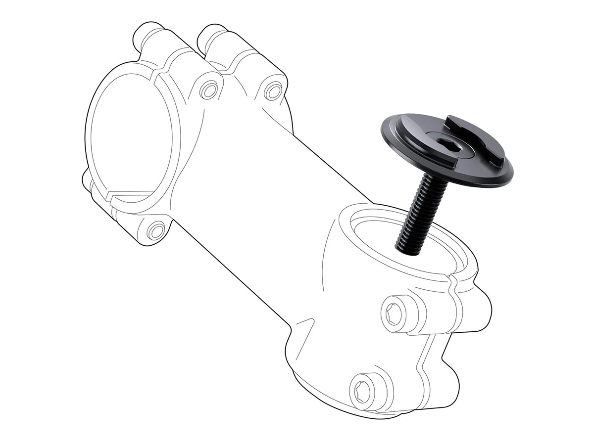 SP-Connect Micro Stem Mount Bundel - iPhone 14 Pro Max Fietshouder