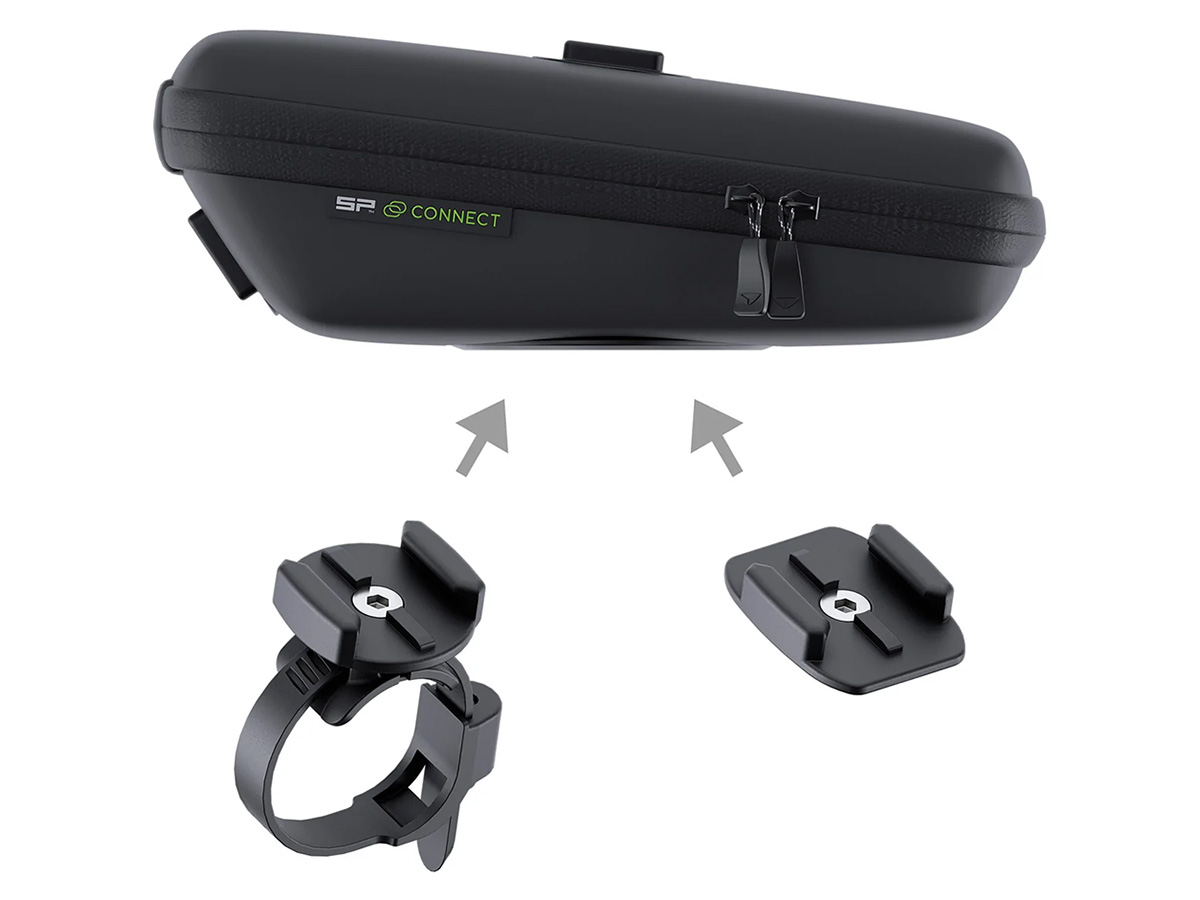 SP-Connect Wedge Case SPC - Zadeltas Stuurtas met Fietshouder