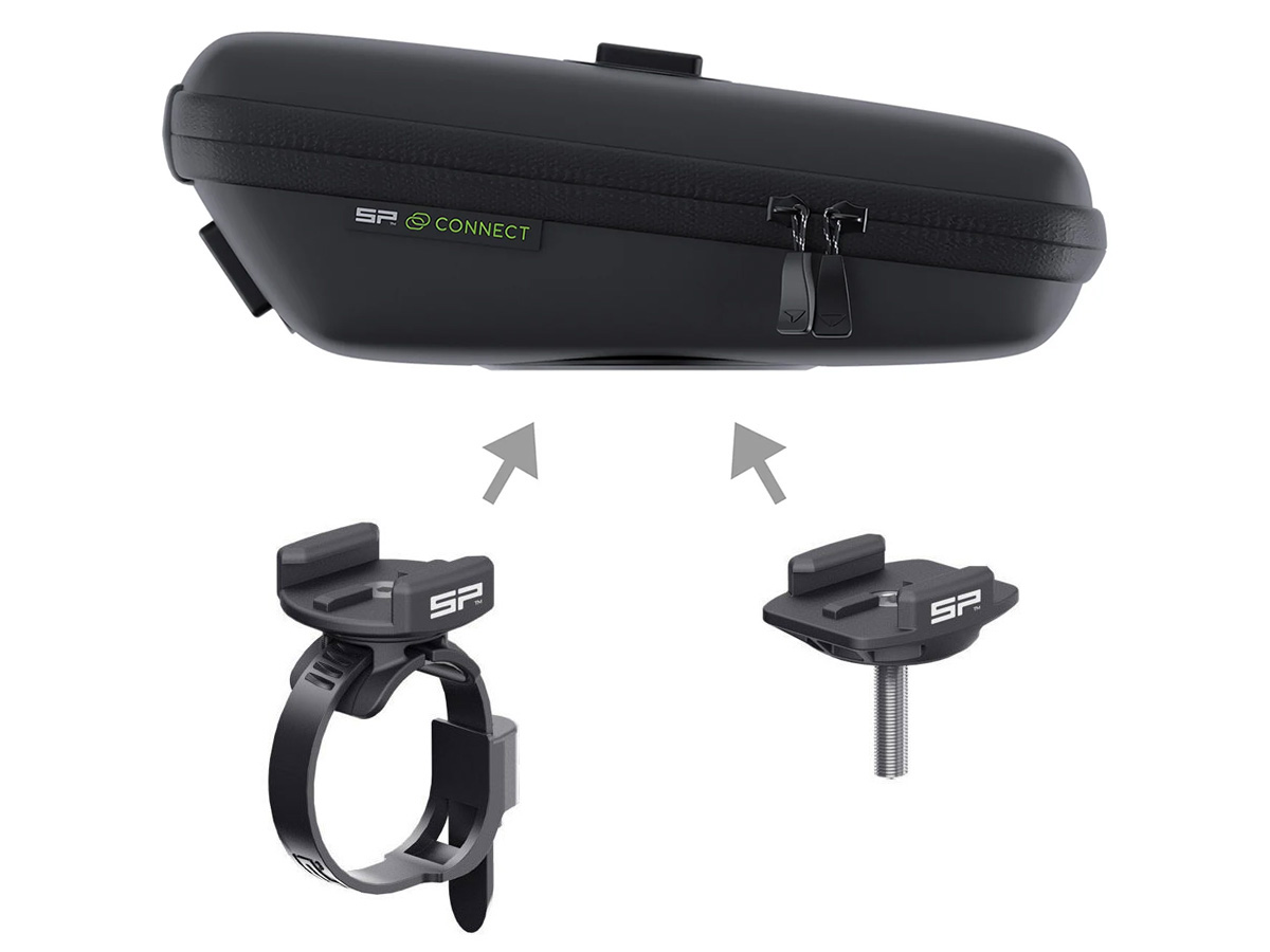 SP-Connect Wedge Case SPC+ - Zadeltas Stuurtas met Fietshouder