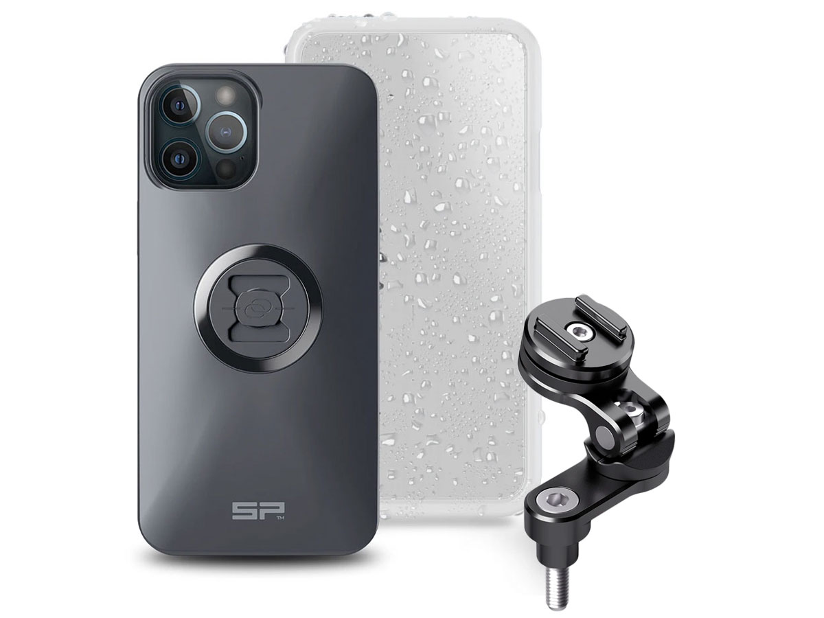 SP-Connect Bar Clamp Bundle - iPhone 12 Pro Max Motorhouder