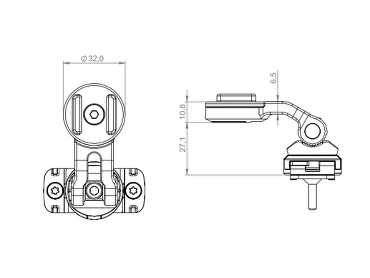 SP-Connect Brake Mount - Maxi Scooter Motorhouder (SPC/SPC+)