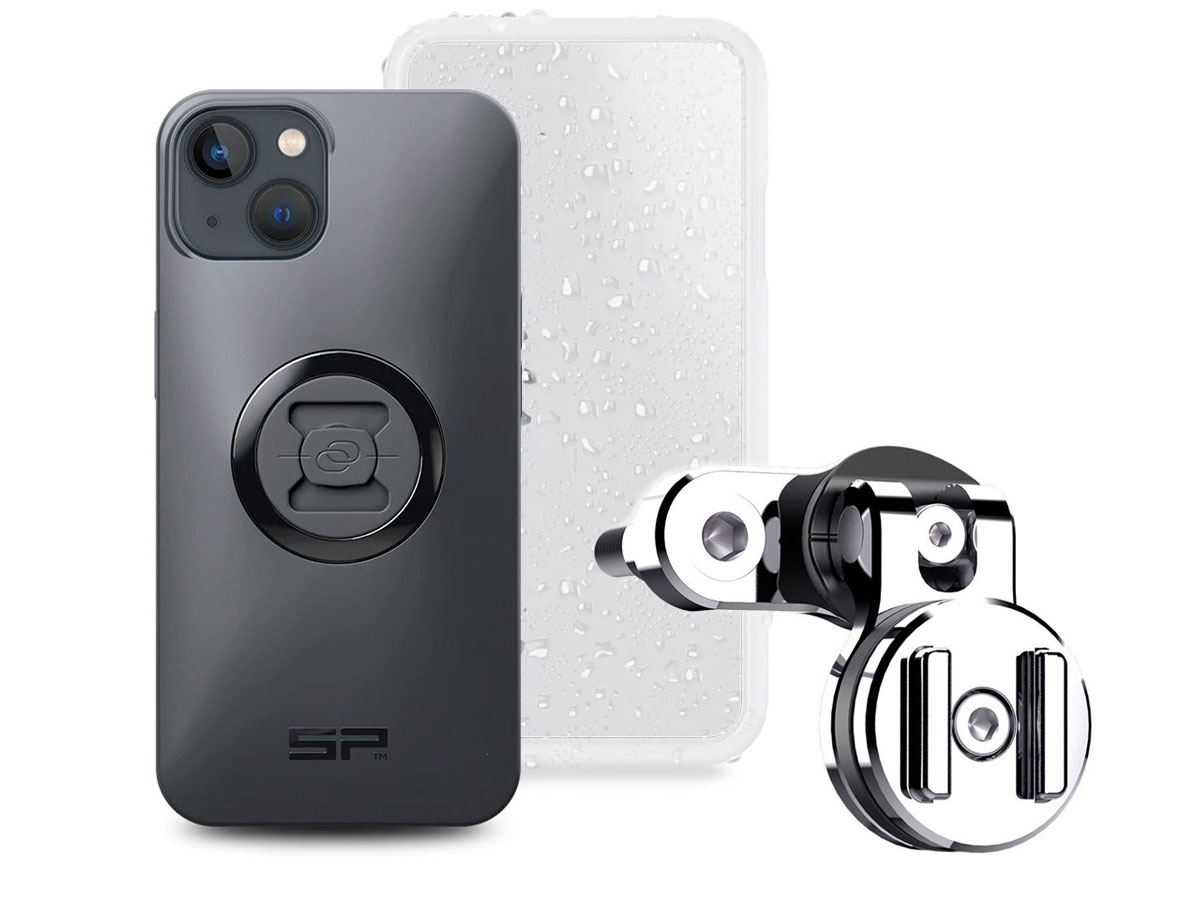 SP-Connect Clutch Bundle Chrome - iPhone 13 Motorhouder