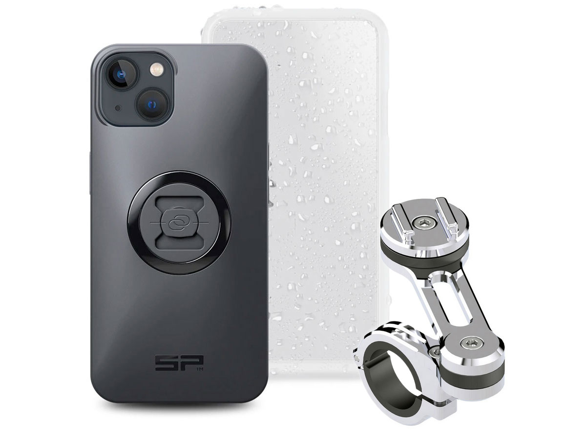 SP-Connect Moto Bundle Chrome - iPhone 13 Motorhouder