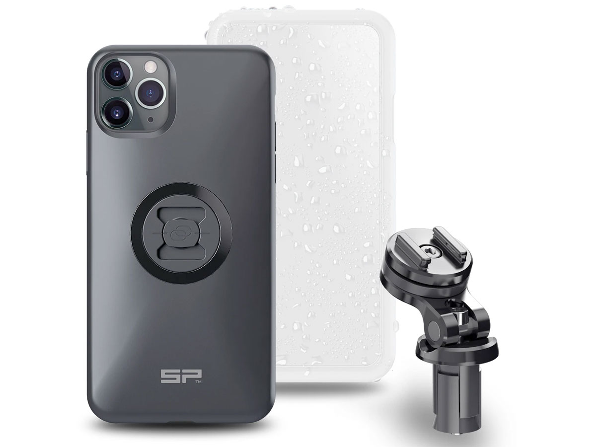 SP-Connect Moto Stem Bundle - iPhone 11 Pro Max/Xs Max Motorhouder 