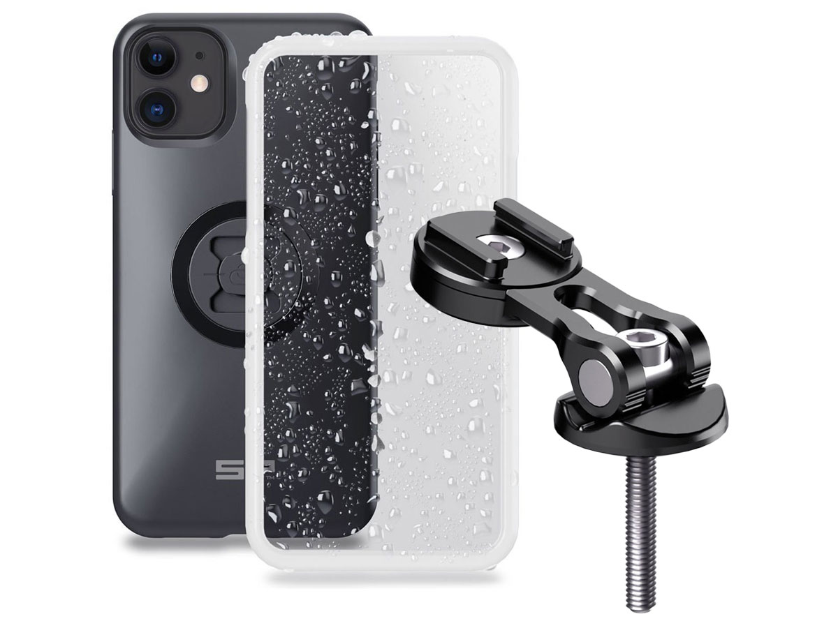 Uitgebreid geschenk Geelachtig SP-Connect Stem Mount Pro Bundel voor iPhone 11 / XR