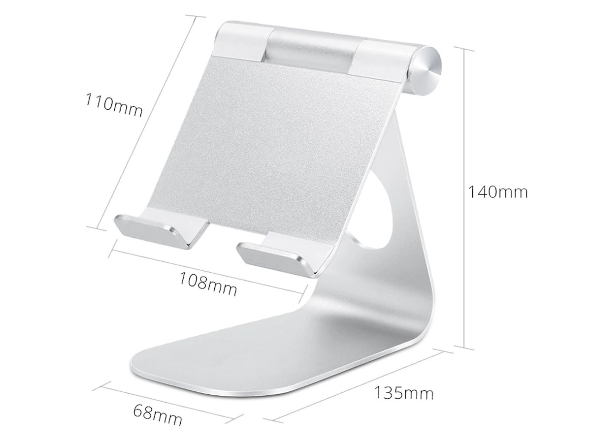 verbergen Gematigd Krijgsgevangene Aluminium iPad Standaard Design Tablet Houder Metaal