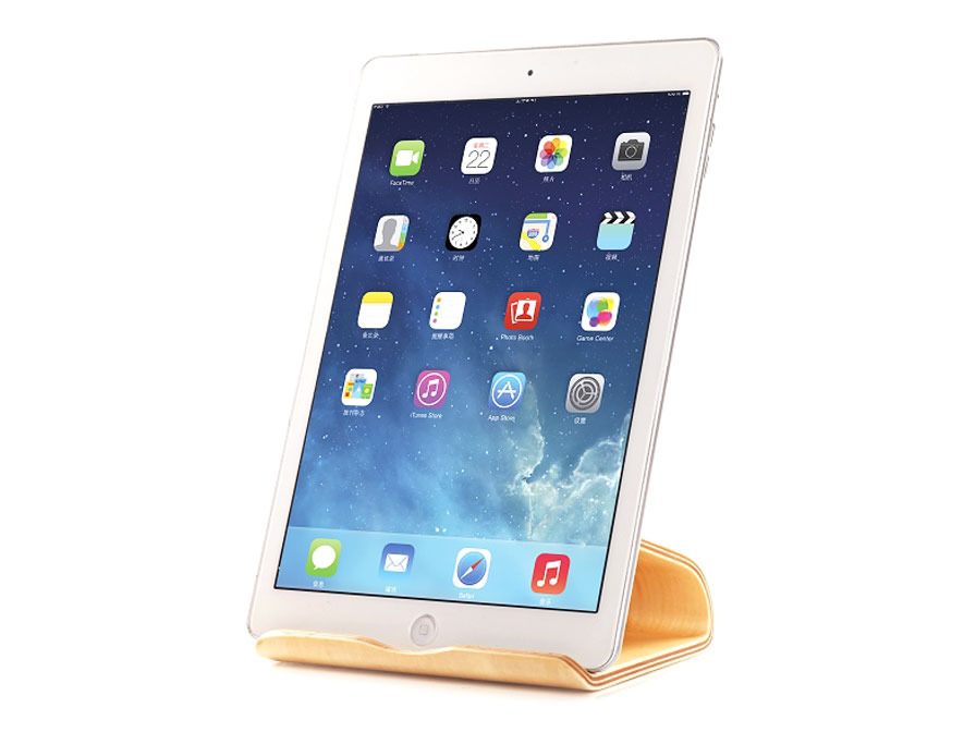 Houten Design iPad Standaard |