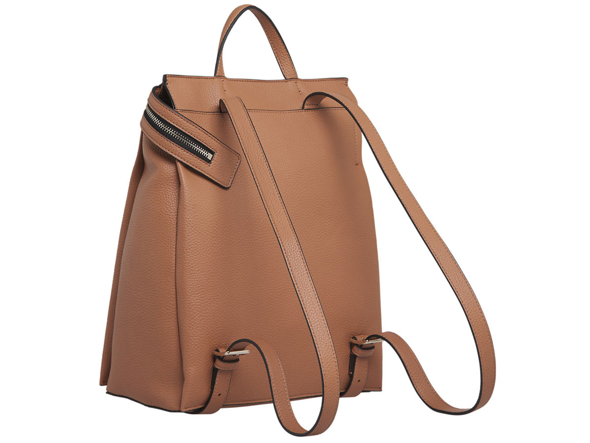 Calvin Klein Sided Backpack Rugzak (Cognac)