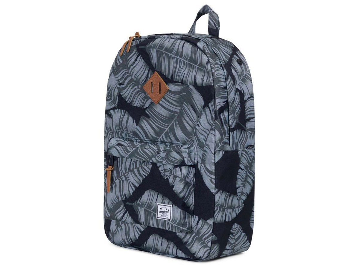 Herschel Supply Co. Heritage Rugzak - Black Palm/Tan