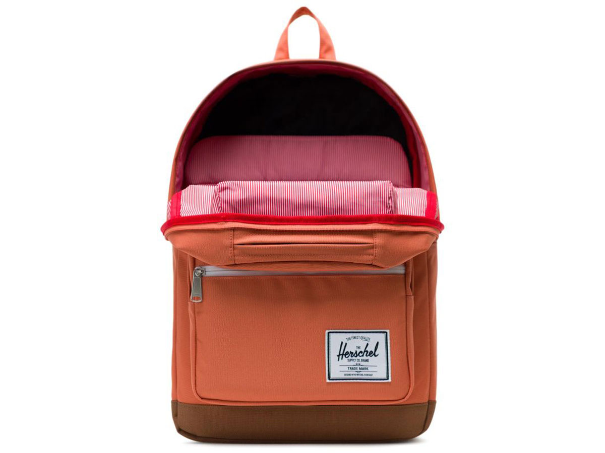 Herschel Supply Co. Pop Quiz Rugzak - Apricot Brandy/Saddle Brown