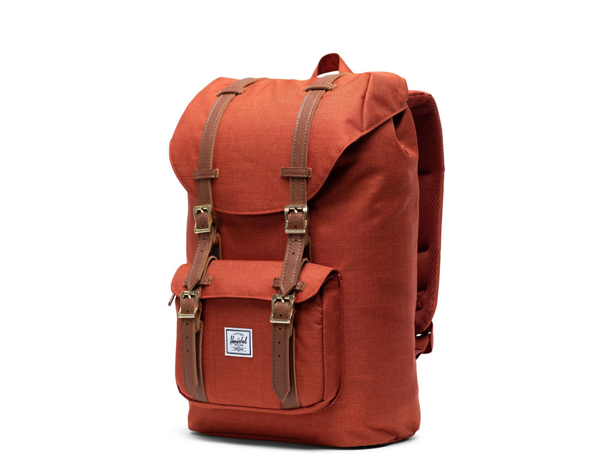 Formulering Conjugeren matras Herschel Little America Mid Rugzak | Picante Crosshatch