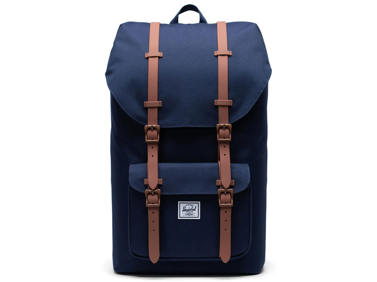 Herschel Supply Co. Little America Rugzak - Peacoat/Saddle Brown