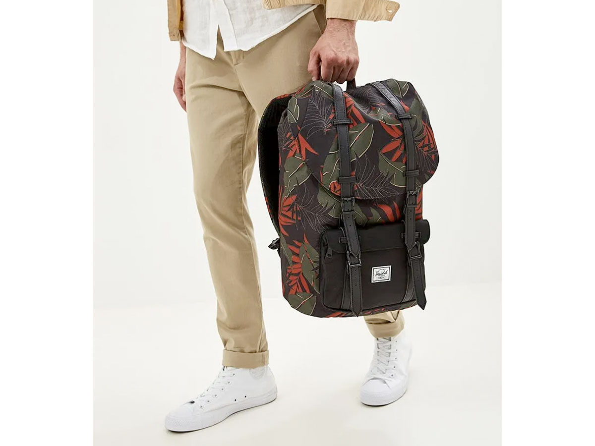 Herschel Supply Co. Little America Rugzak - Dark Olive Palm