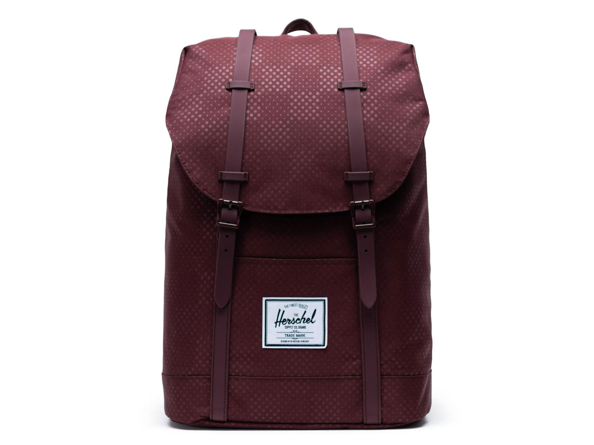 Herschel Supply Co. Retreat Rugzak - Plum Dot Check