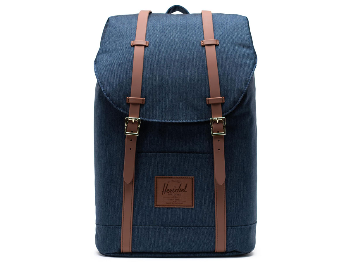 Herschel Supply Co. Retreat Rugzak - Indigo Denim Crosshatch