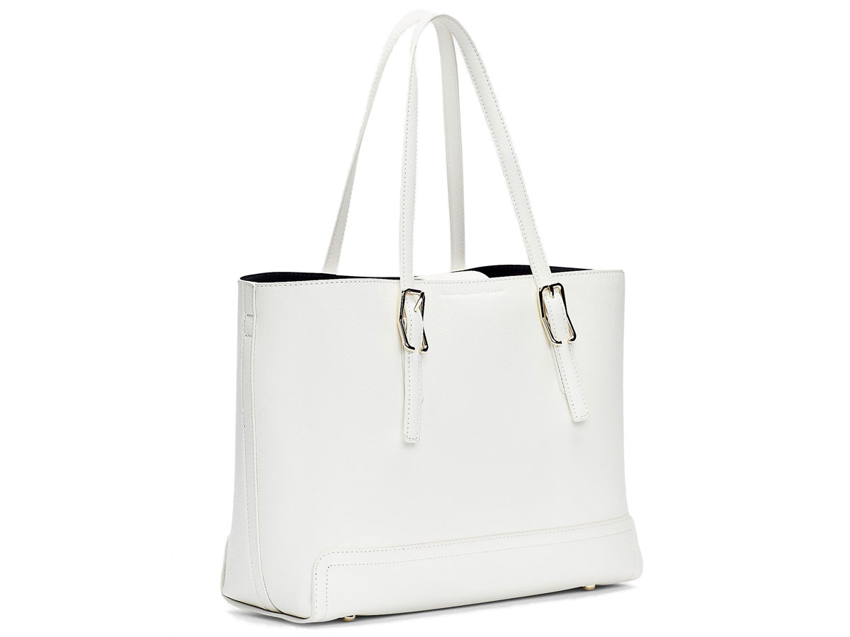 industrie Geschiktheid Veronderstellen Tommy Hilfiger Shopper Honey Medium Tote | Bright White