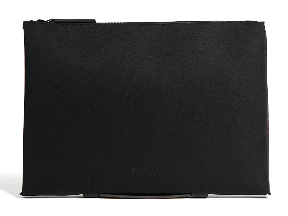 Mujjo Portfolio MacBook Sleeve met Tech Organiser - Zwart