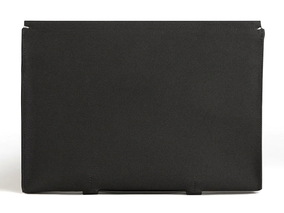 Mujjo Portfolio MacBook Sleeve met Tech Organiser - Zwart