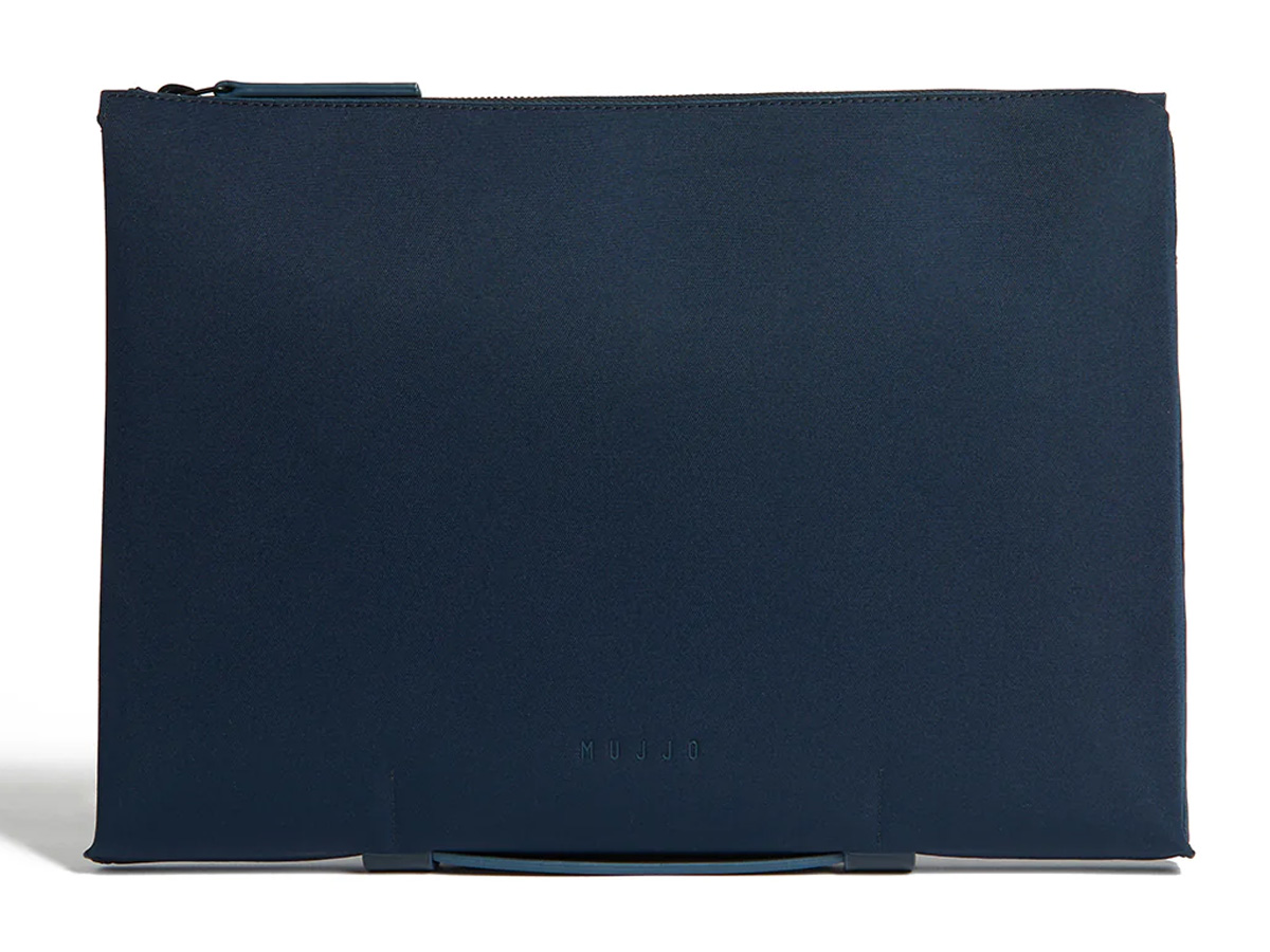 Mujjo Portfolio MacBook Sleeve met Tech Organiser - Blauw