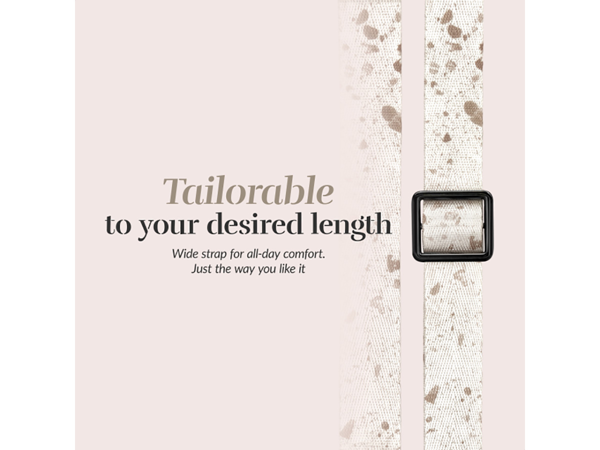 MIO Soft Terrazzo Lanyard - Universeel Telefoonkoord