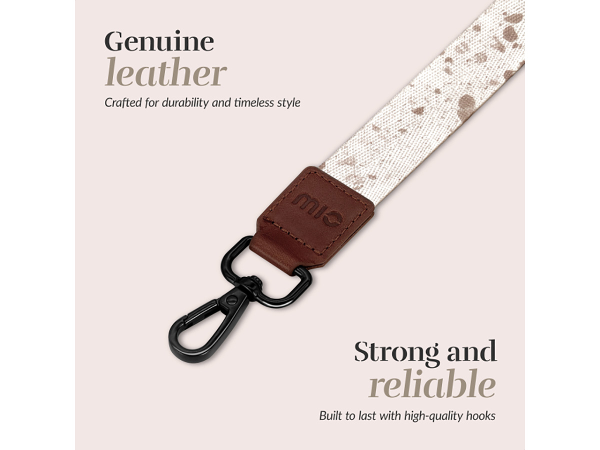 MIO Soft Terrazzo Lanyard - Universeel Telefoonkoord