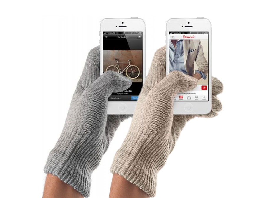 Mujjo Fashionable TouchScreen Gloves Handschoenen (Maat M/L)
