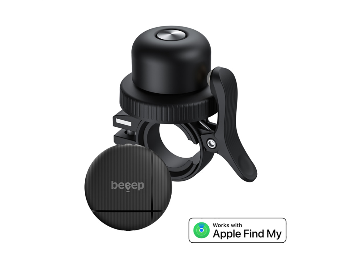Beeep BeTag Bicycle Bell inclusief Tracker - Apple Find My compatible