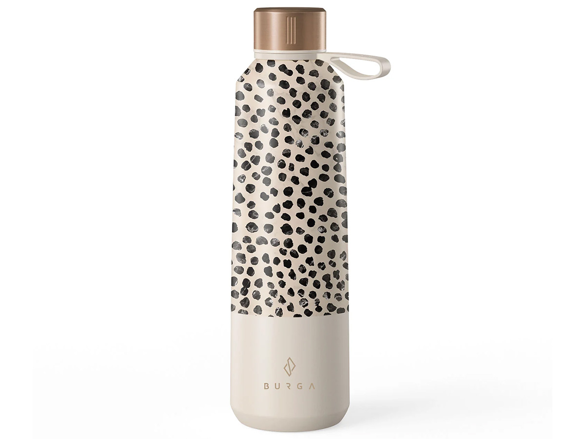 Burga Water Bottle Almond Latte - Waterfles Thermosfles 500ml 