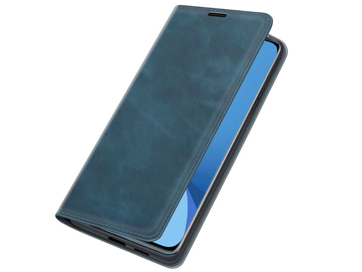 Just in Case Slim Wallet Case Blauw - Xiaomi 12/12X hoesje