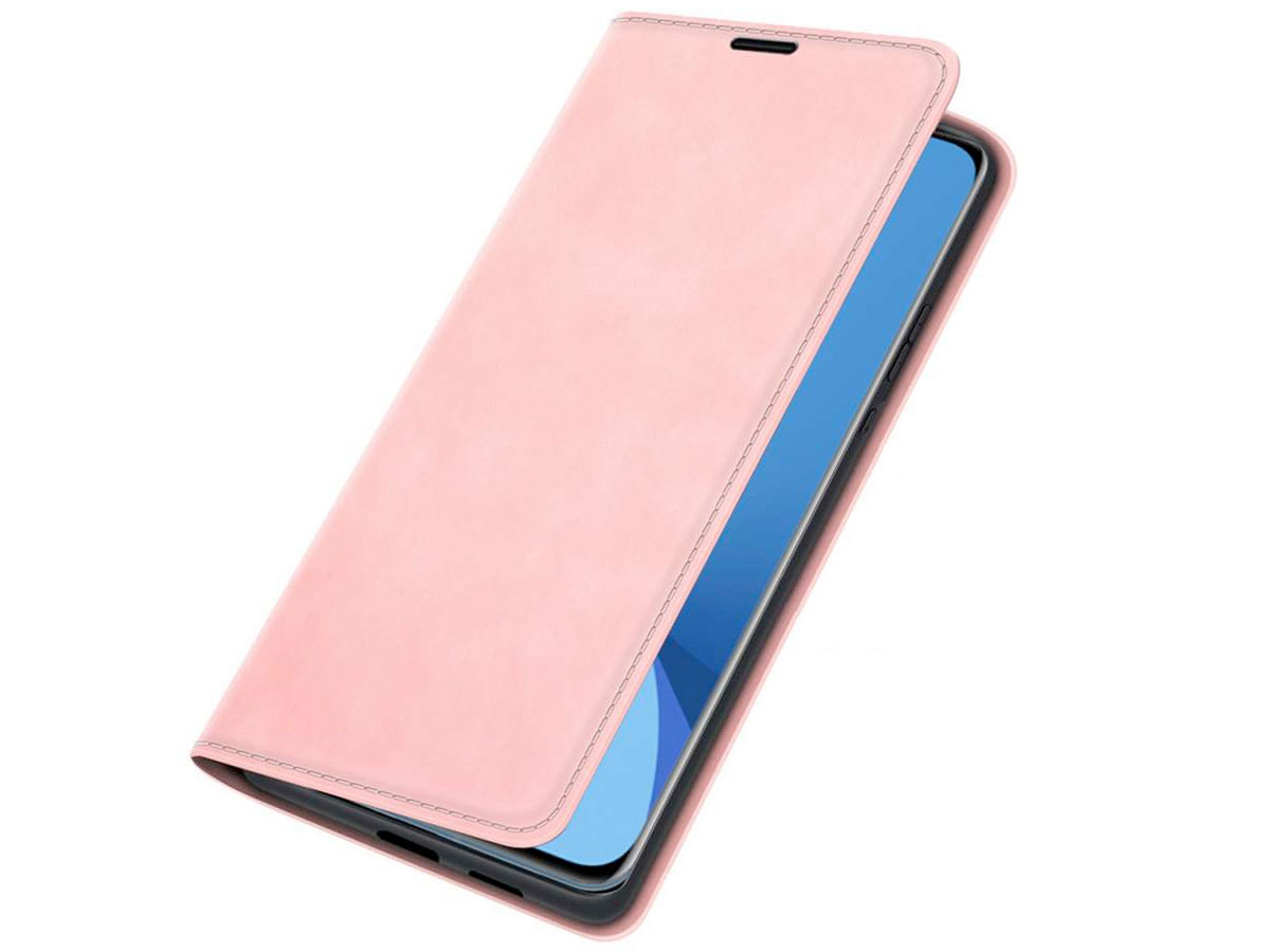 Just in Case Slim Wallet Case Roze - Xiaomi 12/12X hoesje