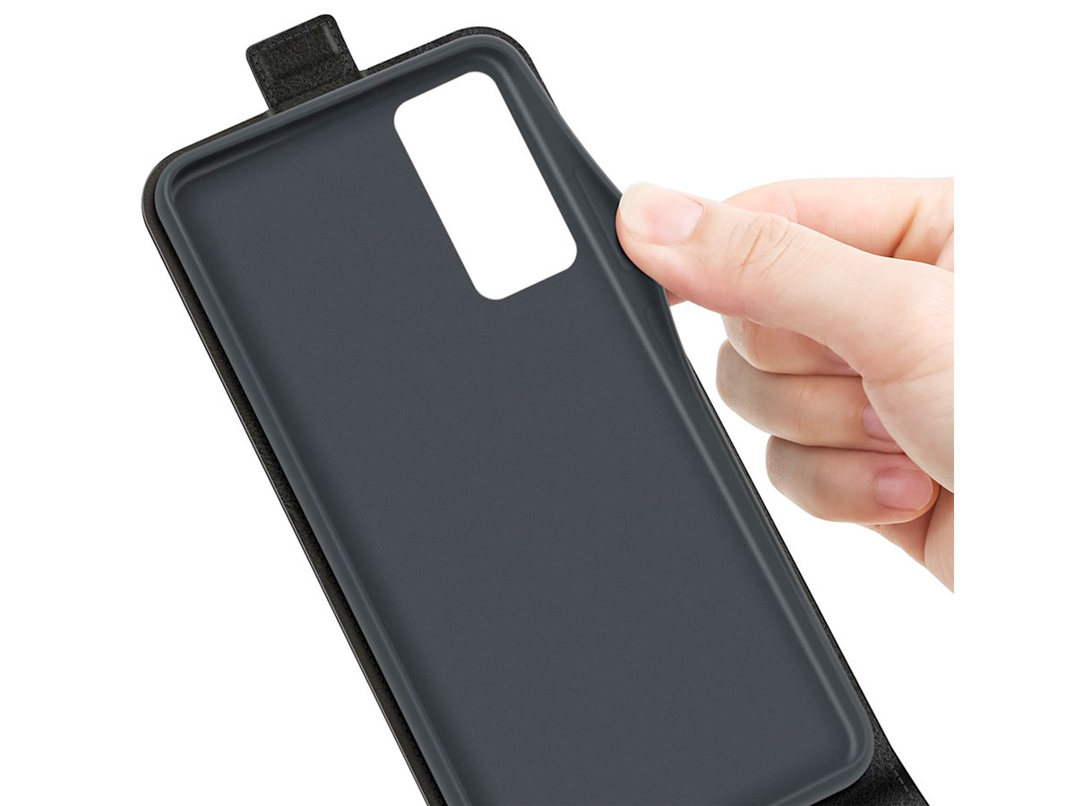Just in Case Flip Case Zwart - Xiaomi 12/12X hoesje