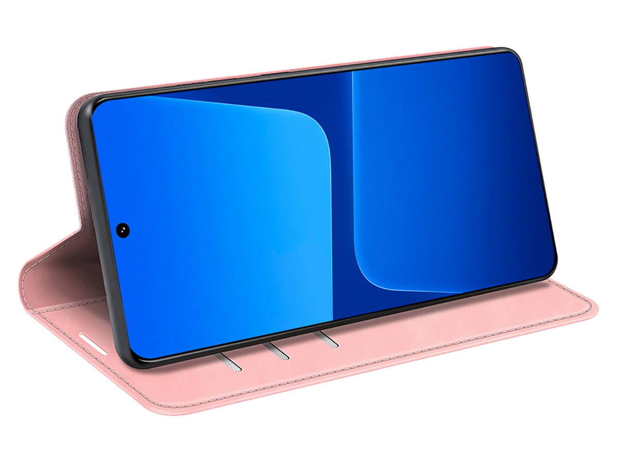 Just in Case Slim Wallet Case Roze - Xiaomi 13 hoesje