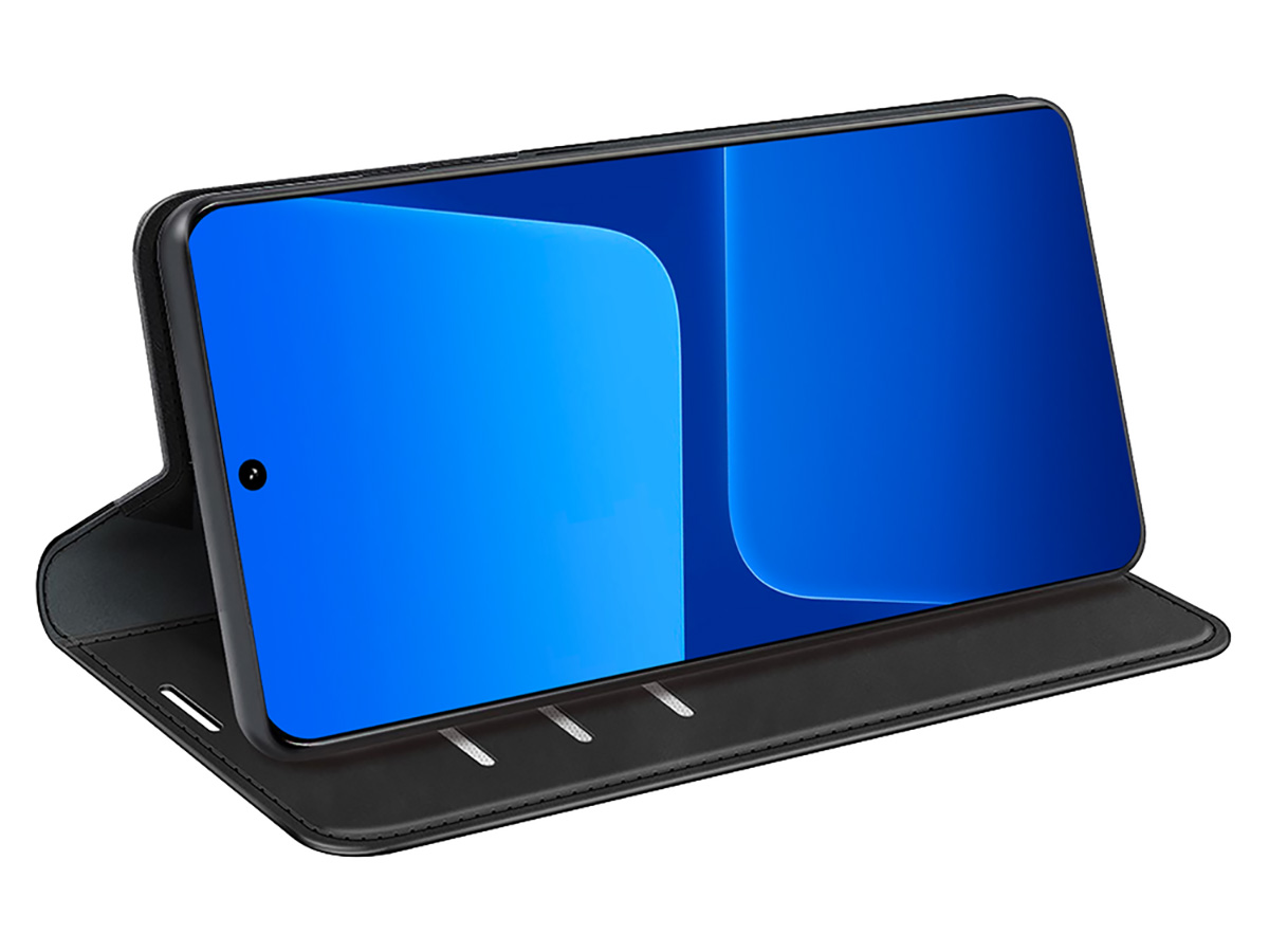 Just in Case Slim Wallet Case Zwart - Xiaomi 13 hoesje