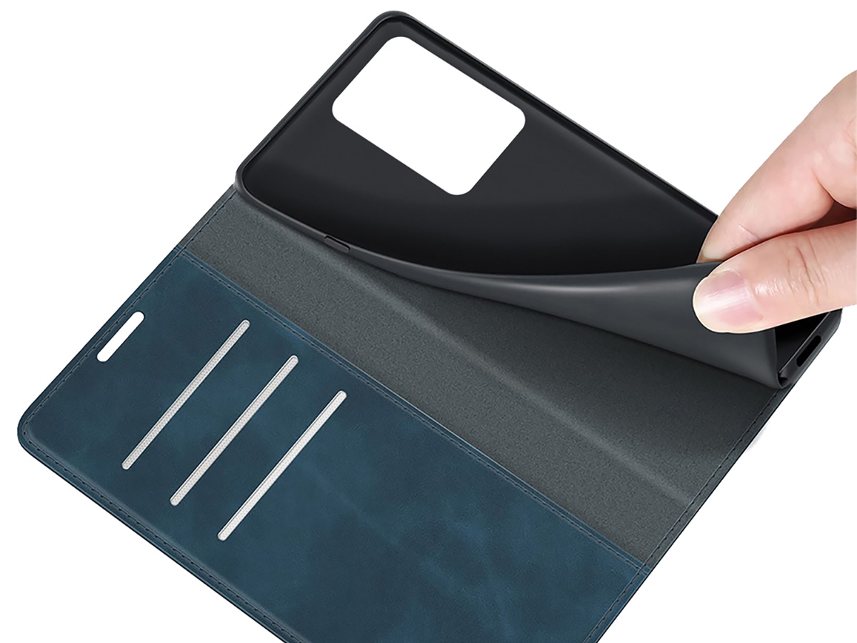 Just in Case Slim Wallet Case Blauw - Xiaomi 13 Lite hoesje