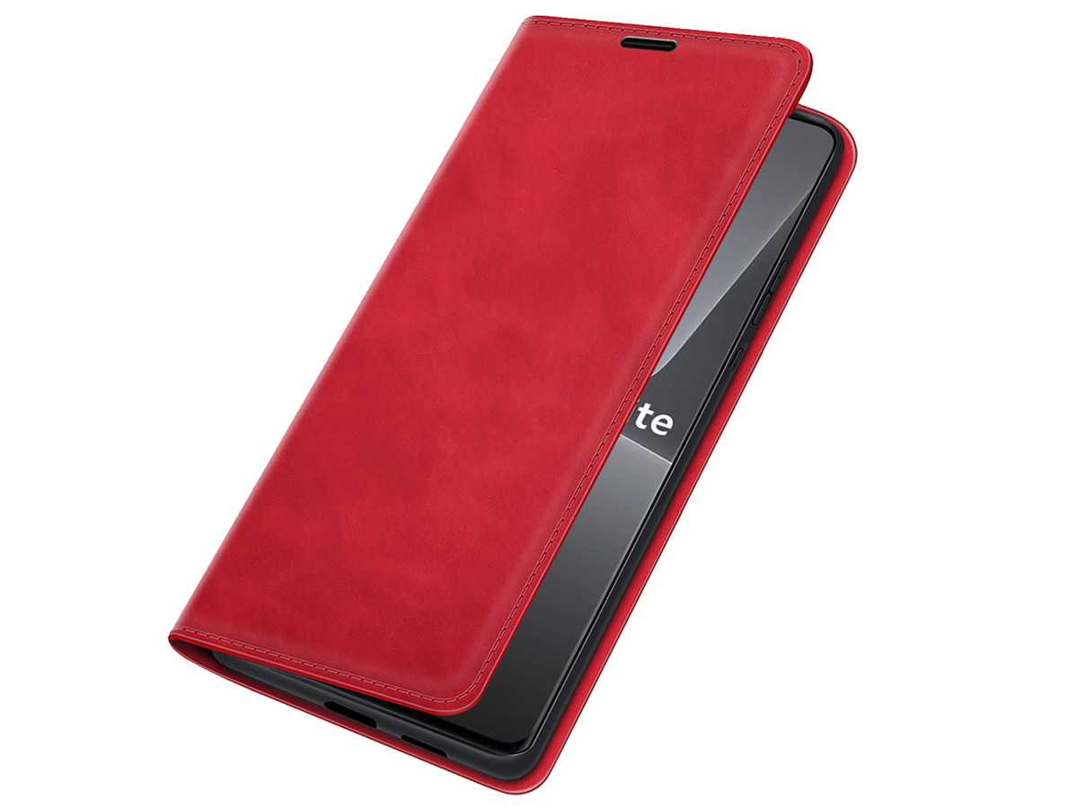 Just in Case Slim Wallet Case Rood - Xiaomi 13 Lite hoesje