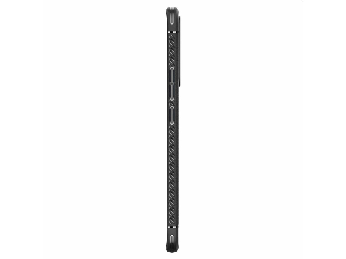 Spigen Rugged Armor Case Zwart - Xiaomi 13 Lite Hoesje