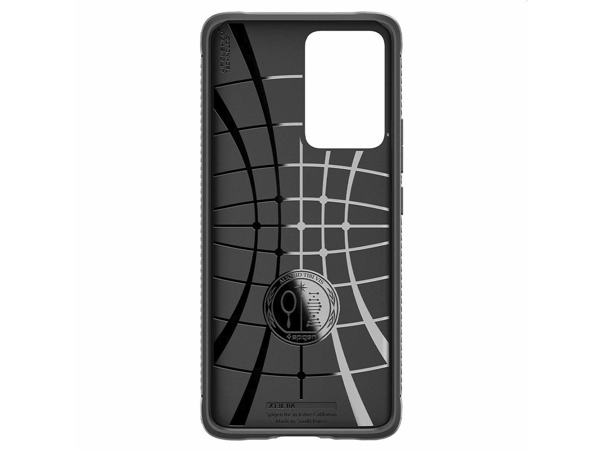 Spigen Rugged Armor Case Zwart - Xiaomi 13 Lite Hoesje