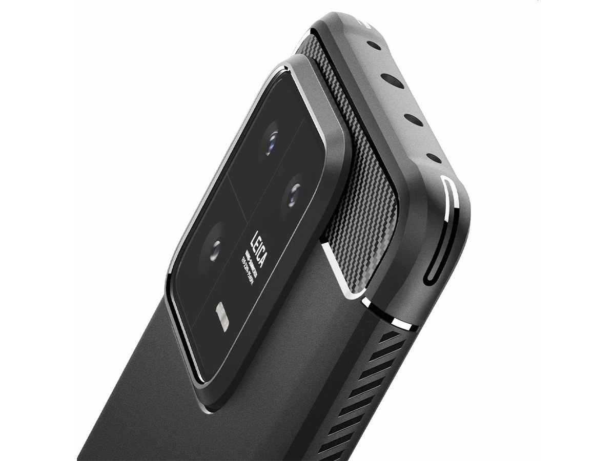 Spigen Rugged Armor Case Zwart - Xiaomi 13 Pro Hoesje