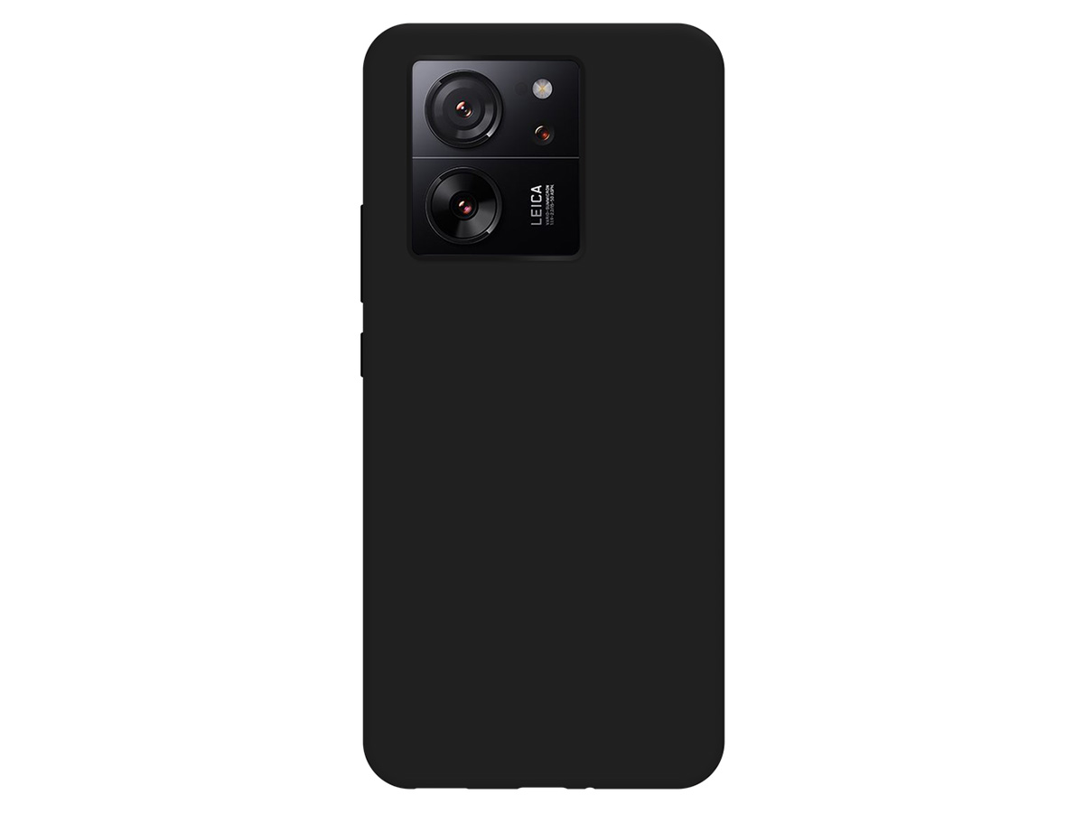 Just in Case TPU Case Zwart - Xiaomi 13T/13T Pro hoesje