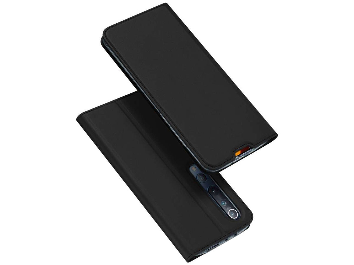 Dux Ducis Slim BookCase Zwart - Xiaomi Mi 10 (Pro) hoesje
