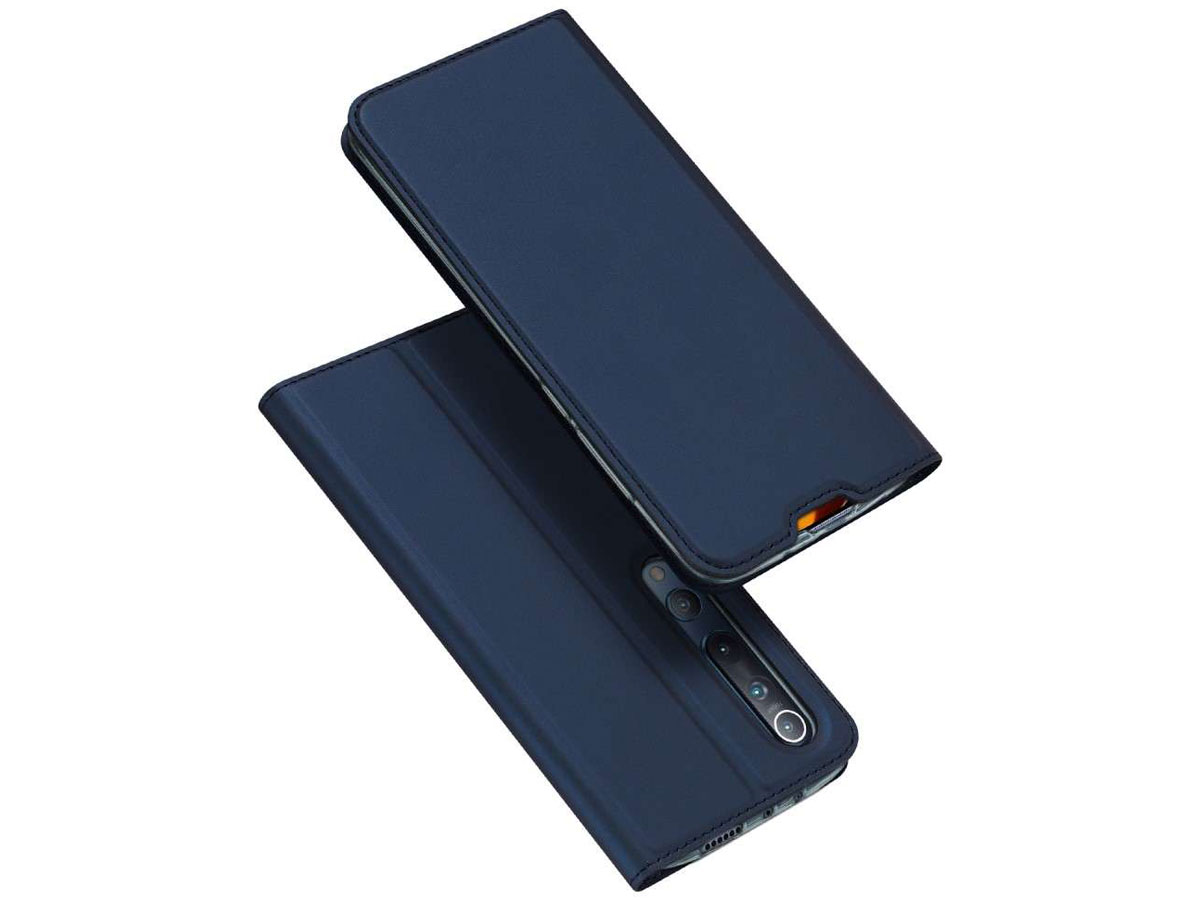 Dux Ducis Slim BookCase Donkerblauw - Xiaomi Mi 10 (Pro) hoesje