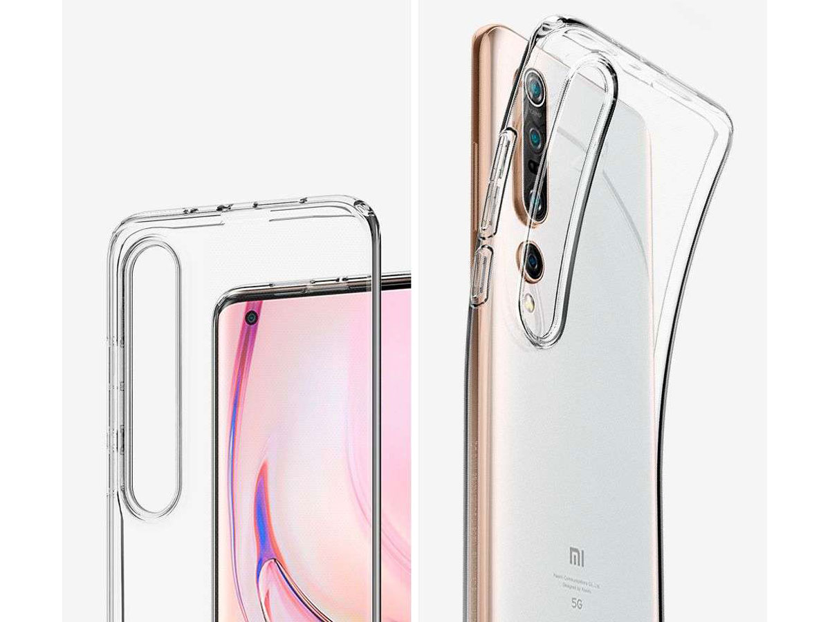 Spigen Liquid Crystal Case - Doorzichtig Xiaomi Mi 10 (Pro) Hoesje