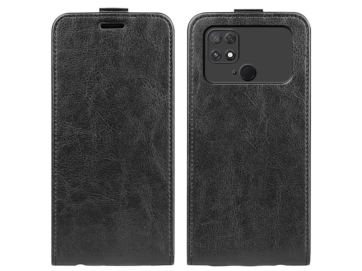 Just in Case Flip Case Zwart - Xiaomi Poco C40 hoesje