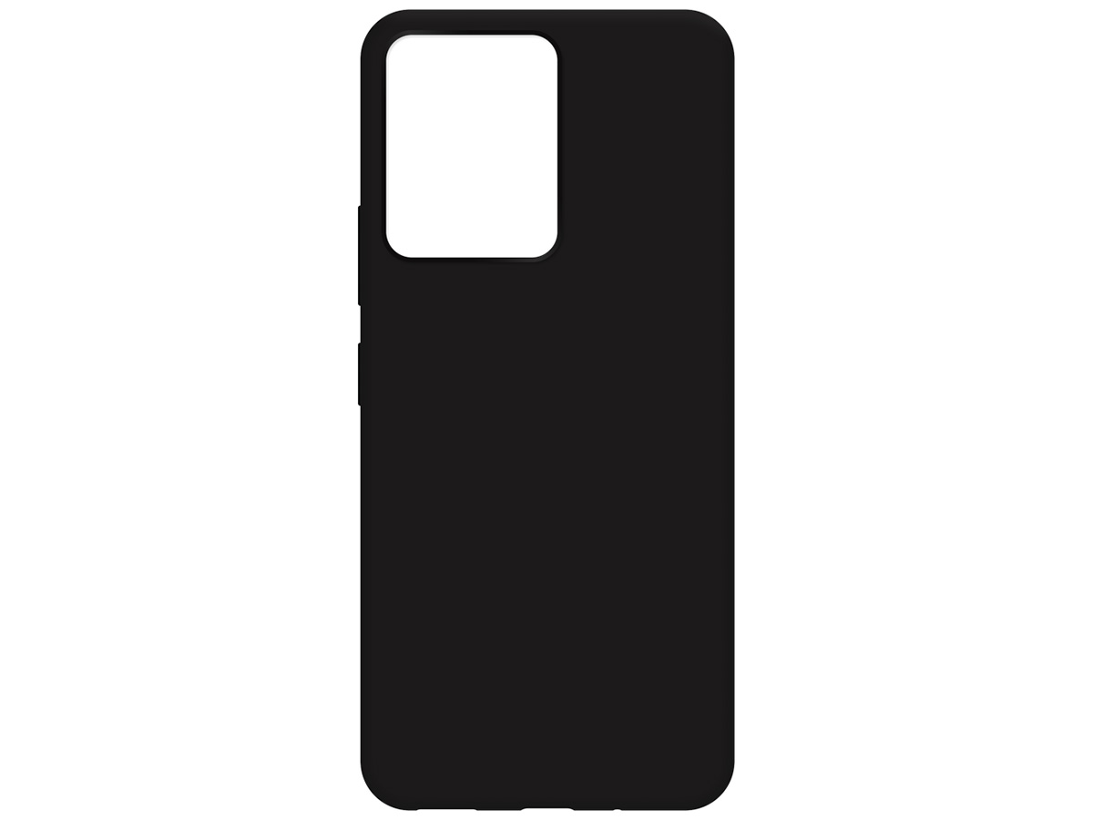 Just in Case TPU Case Zwart - Xiaomi Poco C65 hoesje