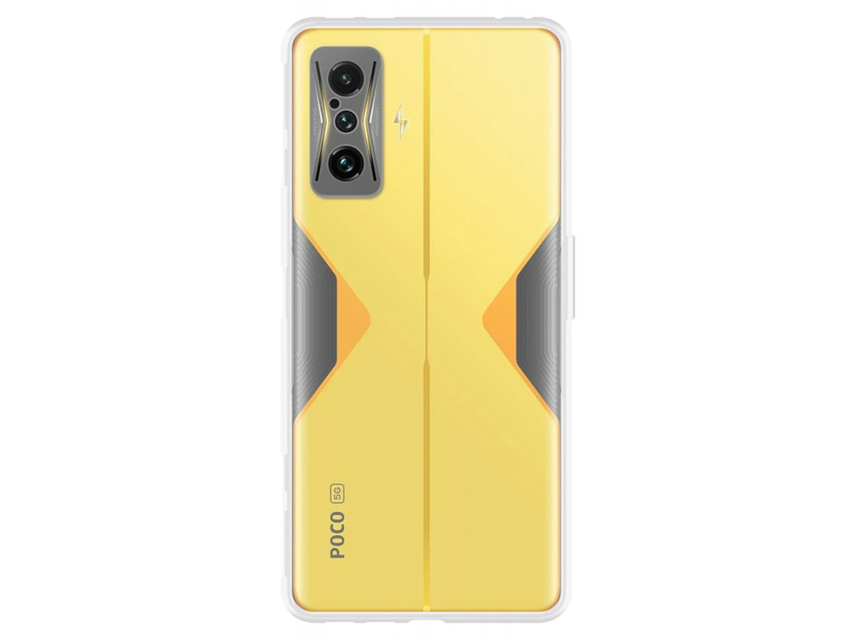 Just in Case Crystal Clear TPU Case - Xiaomi Poco F4 GT hoesje