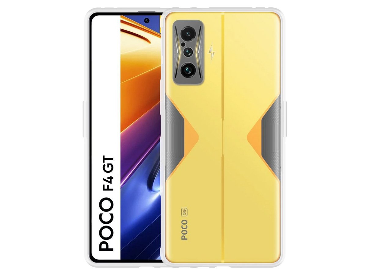 Just in Case Crystal Clear TPU Case - Xiaomi Poco F4 GT hoesje