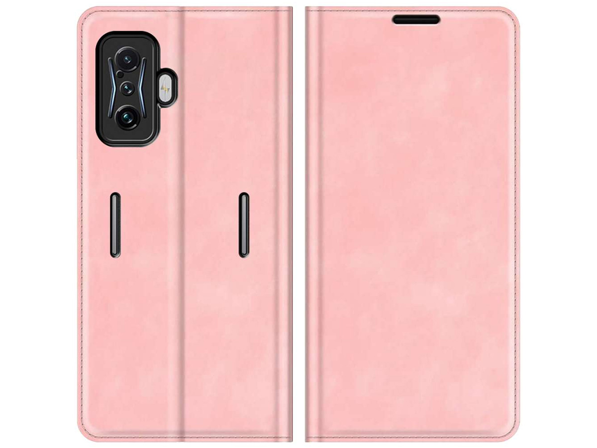 Just in Case Slim Wallet Case Roze - Xiaomi Poco F4 GT hoesje